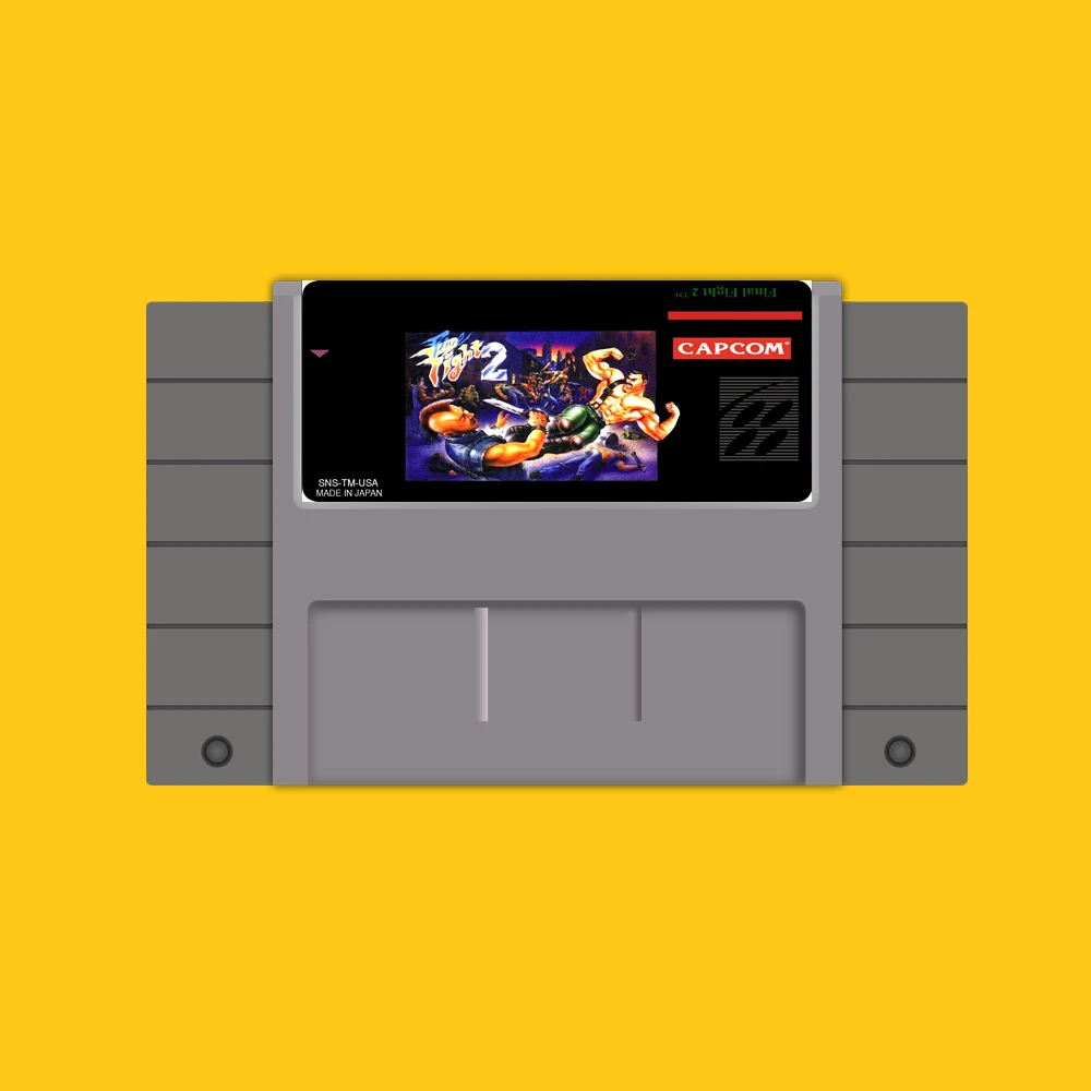 Хит 46 Pin 16 бит NTSC игровой картридж Final Fight 2|16 bit|16 bit game cartridge16 cartridge |