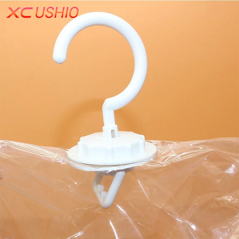 1 шт. Вакуумные сжатого мешок с Портативный висит сумка для хранения шкаф пыле