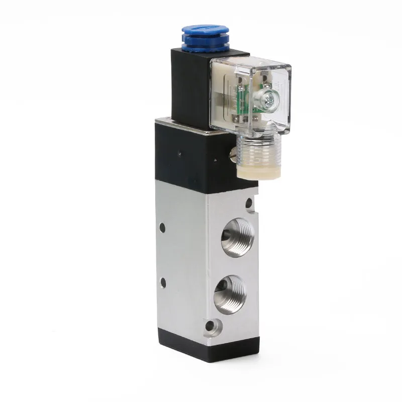 Китайский электромагнетизм клапан 220 В два положения пятиходовой 24 в 12