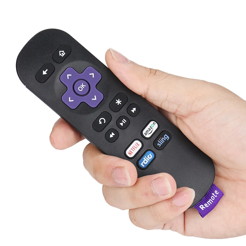 Del Новый Сменный пульт дистанционного управления для ROKU 1/ 2/3/4 LT HD XD XS с 4 быстрыми