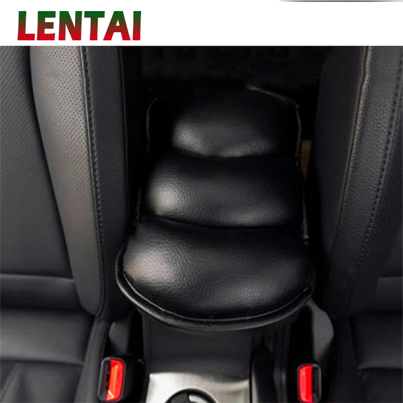 Автомобильный коврик для подлокотников из ПУ кожи Honda civic 2006-2011 2017 accord fit Audi a3 a4 b6