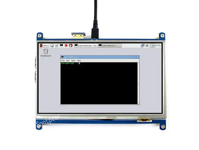 Raspberry PI 7Inch LCD Touch Screen for 3B 4B zero 7 Inch 1024x600 TouchScreen HDMI TFT display | Компьютеры и офис