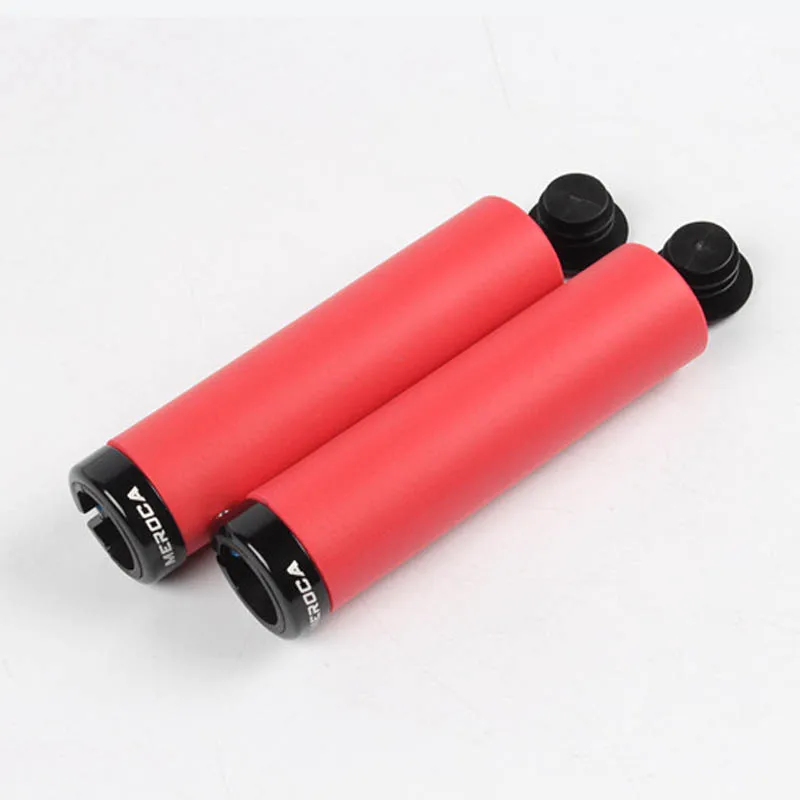 76 г/пара закрывающиеся силиконовые гелевые велосипедные ручки MTB BMX для