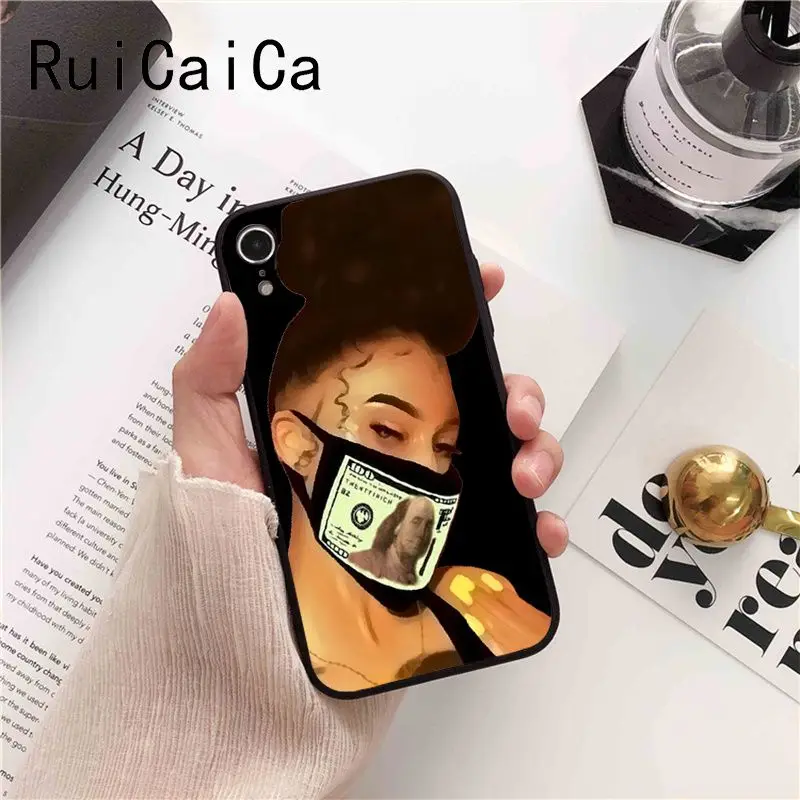 Ruicaica KDMOJI MONEY STACKS Newly Arrived Black Phone Case Cover for iPhone 8 7 6 6S 6Plus X XS MAX 5 5S SE XR Fundas Capa | Мобильные