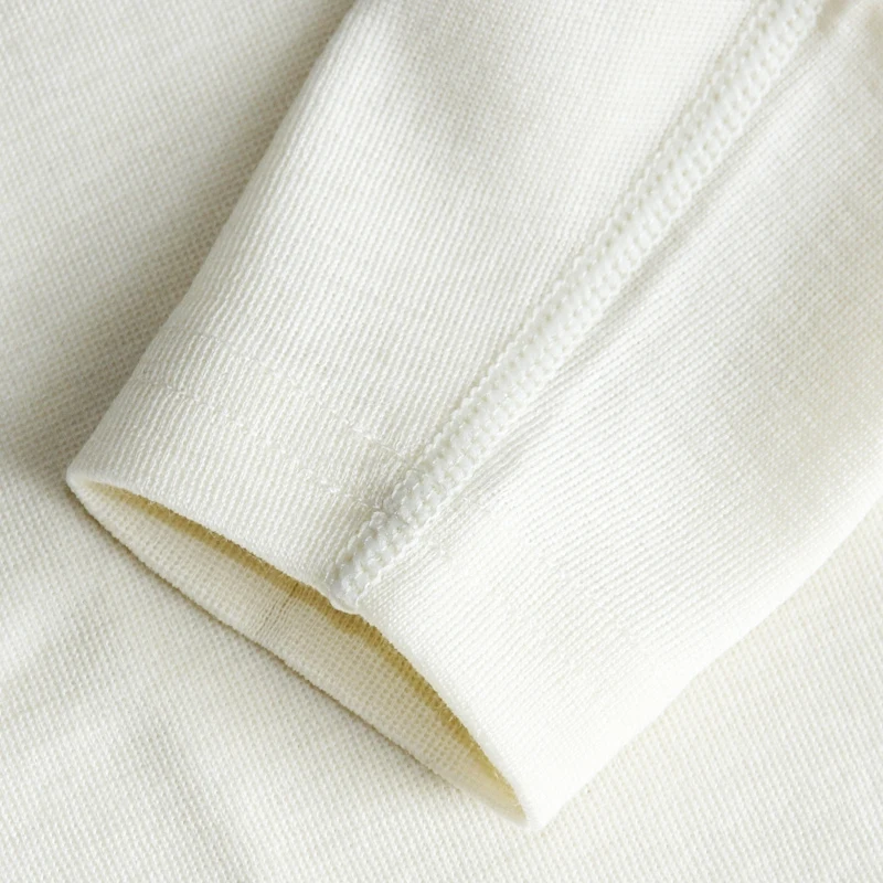 Мериносовая шерсть детское зимнее Термобелье Топ рубашка Длинные рукава Одежда