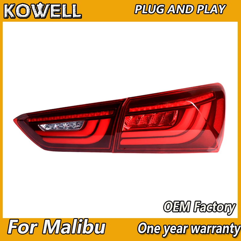 

Car Styling Tail Lamp for Chevrolet Malibu XL Tail Light 2014-2018LED Rear Lamp DRL Dynamic Signal Brake auto Accessories