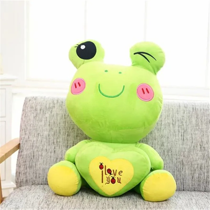 Детская плюшевая игрушка лягушка 45 см 2016 дюйма|birthday gift|frog dollsplush toys |