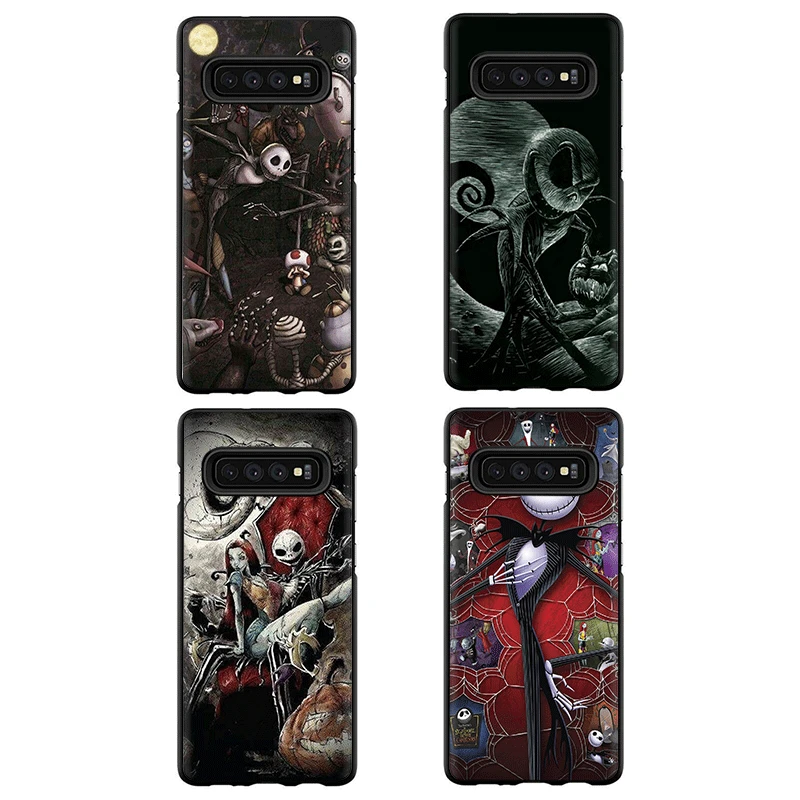 Кошмар Тим Бертон Хэллоуин Джек силиконовый чехол для телефона для Samsung Galaxy S6 S7 край S8 S9 S10 плюс S10e M10 M20 M30 Note 8, 9