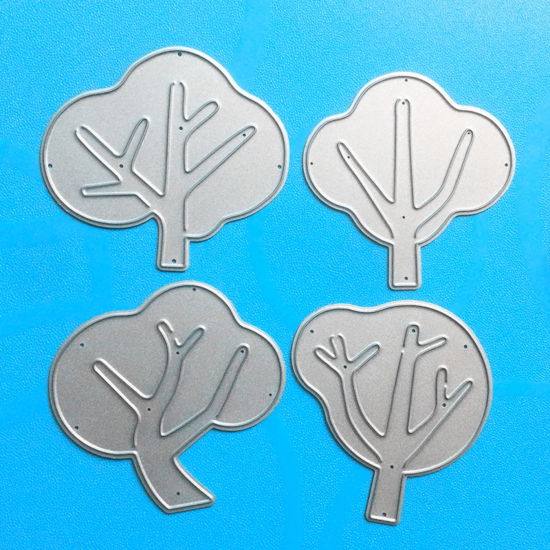 

YINISE Metal Cutting Dies For Scrapbooking Stencils Trees DIY Paper Album Cards Making Embossing Folder Craft Die Cuts Template