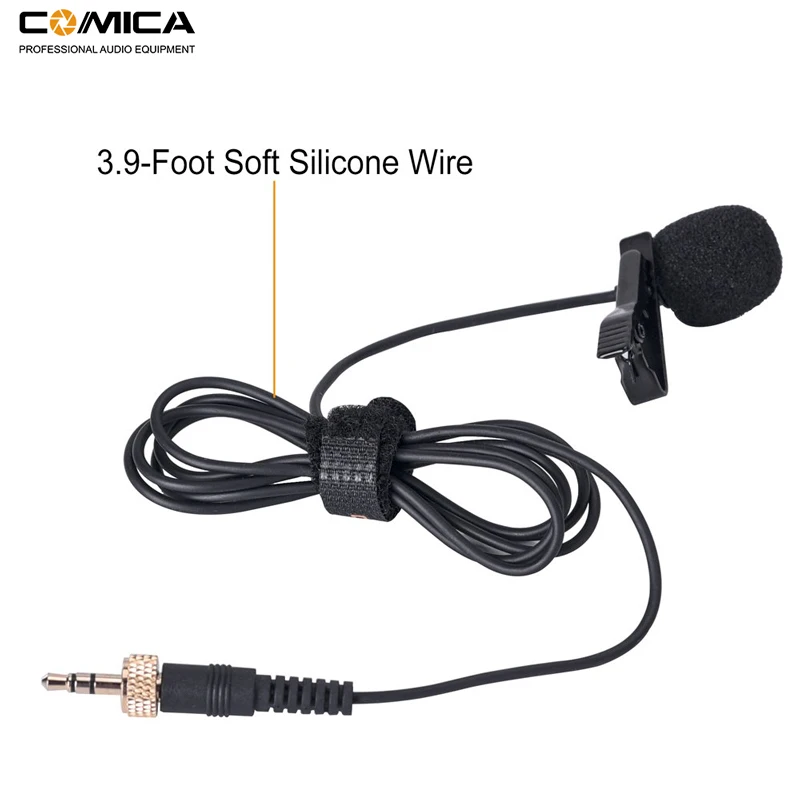 Comica CVM M C1 3 5 мм кардиоидный петличный отворотом микрофон для S ennheiser и других
