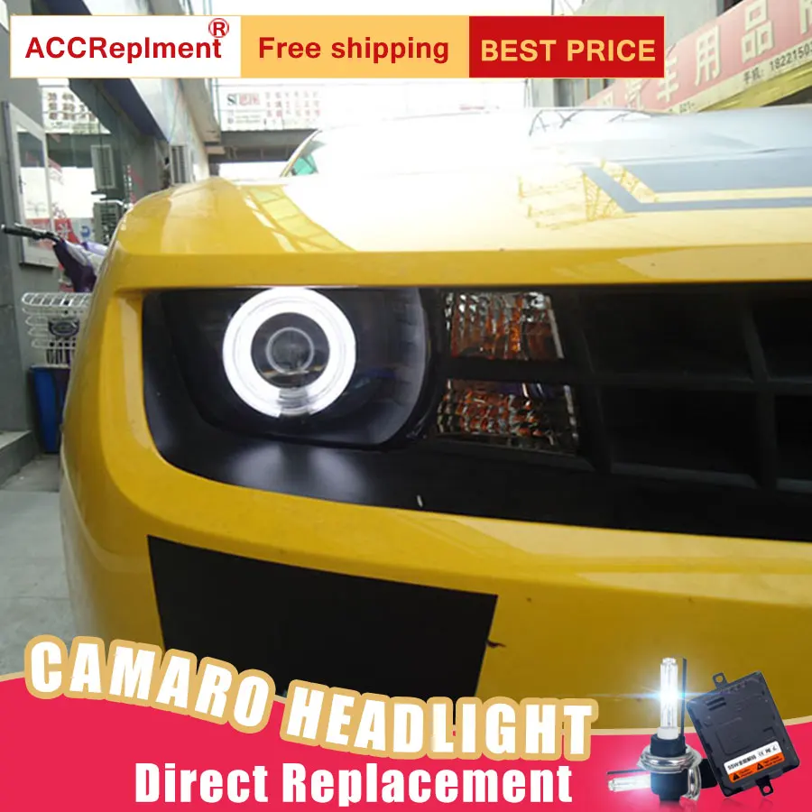 2 шт. светодиодный светодиодные фары для автомобиля Chevrolet Camaro 2010-2012 | Автомобили и