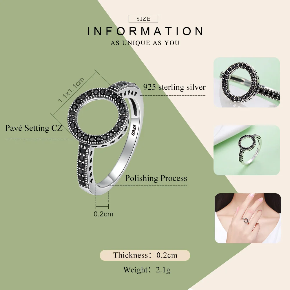 Женское кольцо на удачу из серебра 925 пробы DXR112|finger ring|fashion rings for womenrings women |