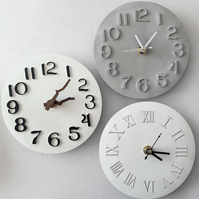 Цементные часы созвездия силиконовая форма для цементных часов DIY пластырь глина