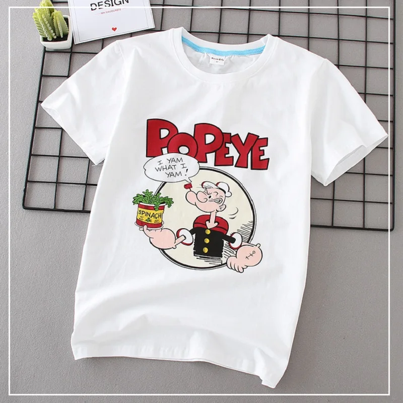 2019 летняя модная Одинаковая одежда для семьи Повседневная футболка с принтом