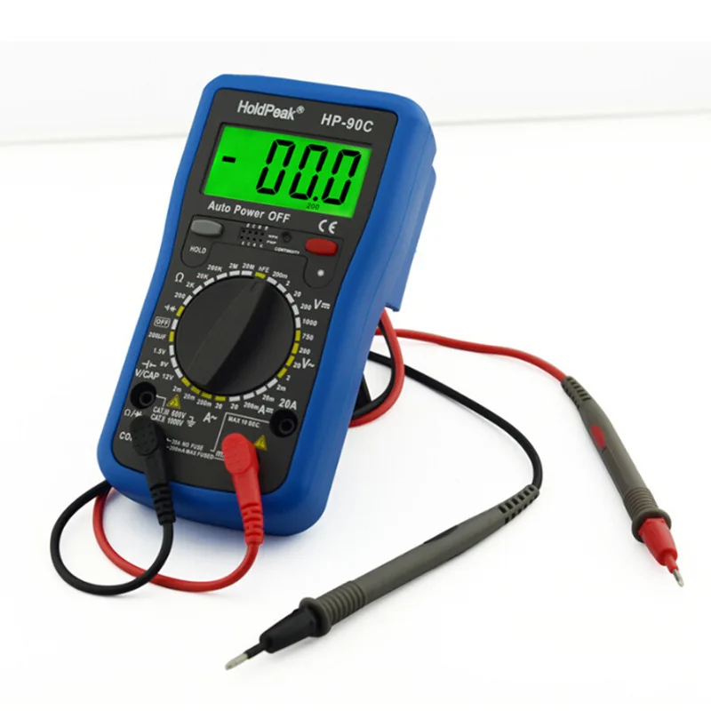 2017 Rushed Sale HoldPeak HP-90C Handheld Digital Multimeter Capacitance Resistance Test Electrical | Инструменты