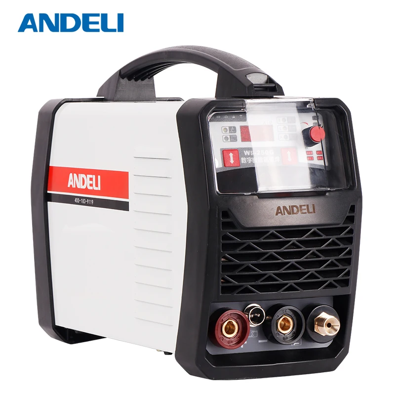 Andeli Smart Draagbare Enkele Fase Igbt инвертор Tig-250g Tig Lasapparaat Tig/mma Argonbooglassen сварочный аппарат 2 в 1 Lassen