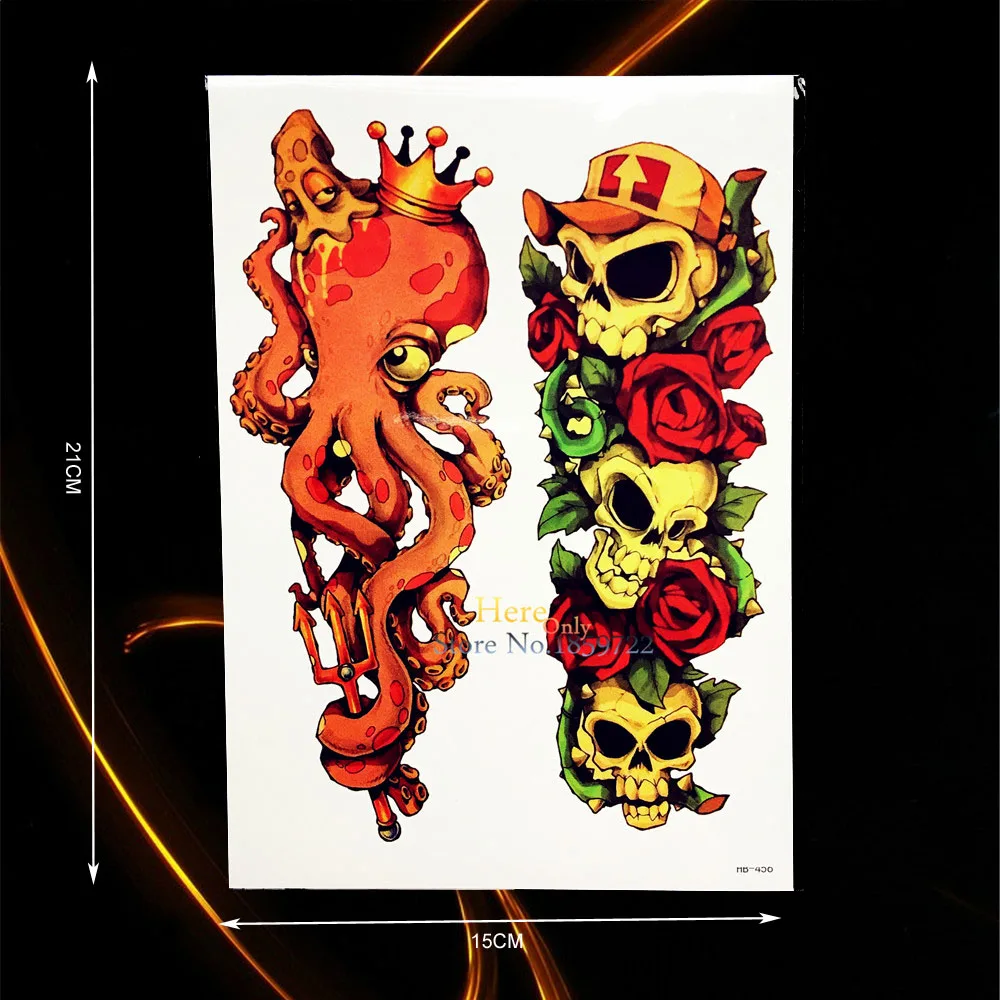 1 шт. Новый Дизайн Средства ухода за кожей Книги по искусству tempoary татуировки