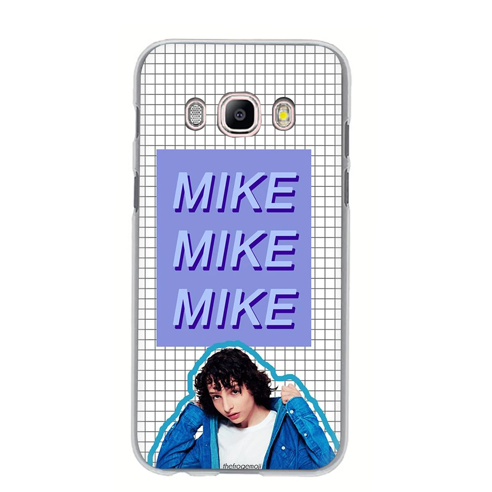 H6 Увлажняющим эффектом марки The Finn Wolfhard странные жесткий чехол для телефона для samsung A70 60 50 40С с 30s 20 10s A9 A8 A7 A6 плюс A5 A3 - Цвет: H6