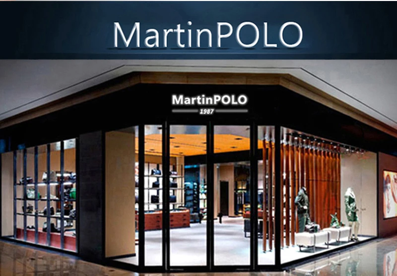 MartinPOLO, Роскошный деловой мужской клатч с двойной молнией, натуральная кожа, сумочка из воловьей кожи, длинный мужской кошелек для телефона, MP2001