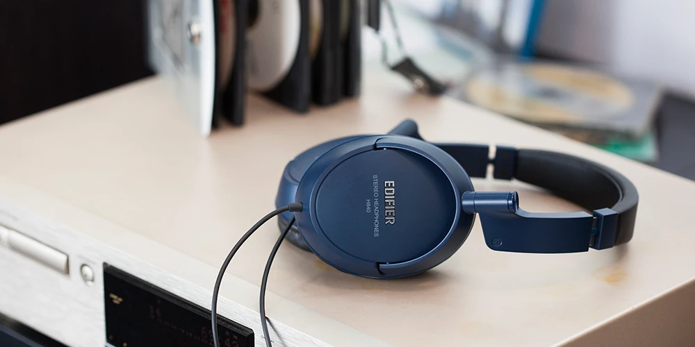 EDIFIER H840 Audiophile на ухо наушники Hi-Fi наушники-вкладыши Шум-изоляции аудиофилов закрытым мониторы стерео