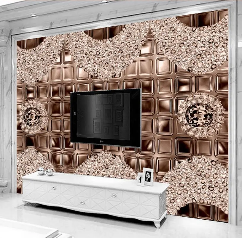 Высококачественные 3D модные настенные бумаги в виде кофе домашний декор