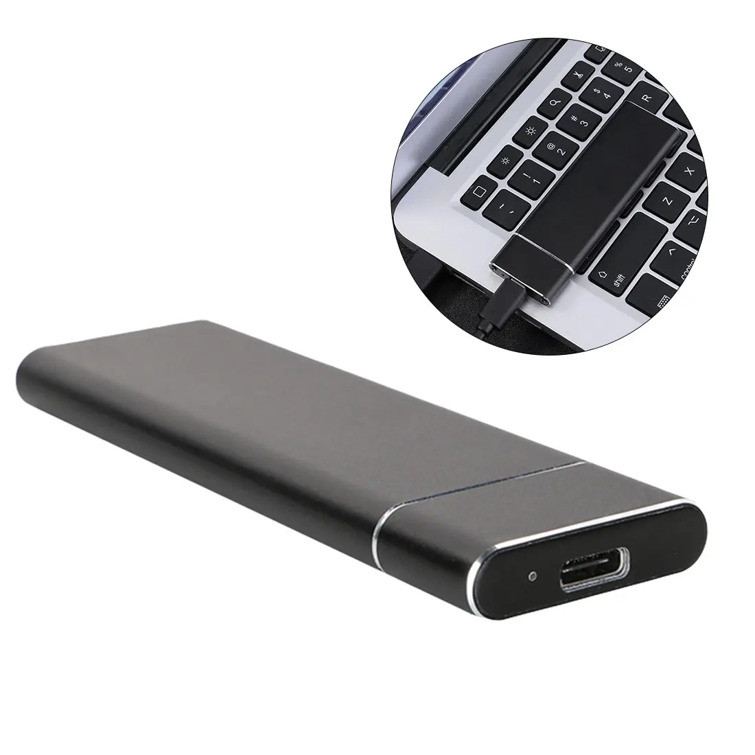 1 шт. чехол для внешнего корпуса USB 3 к M.2 NGFF SSD мобильный жесткий диск адаптер m2 SATA