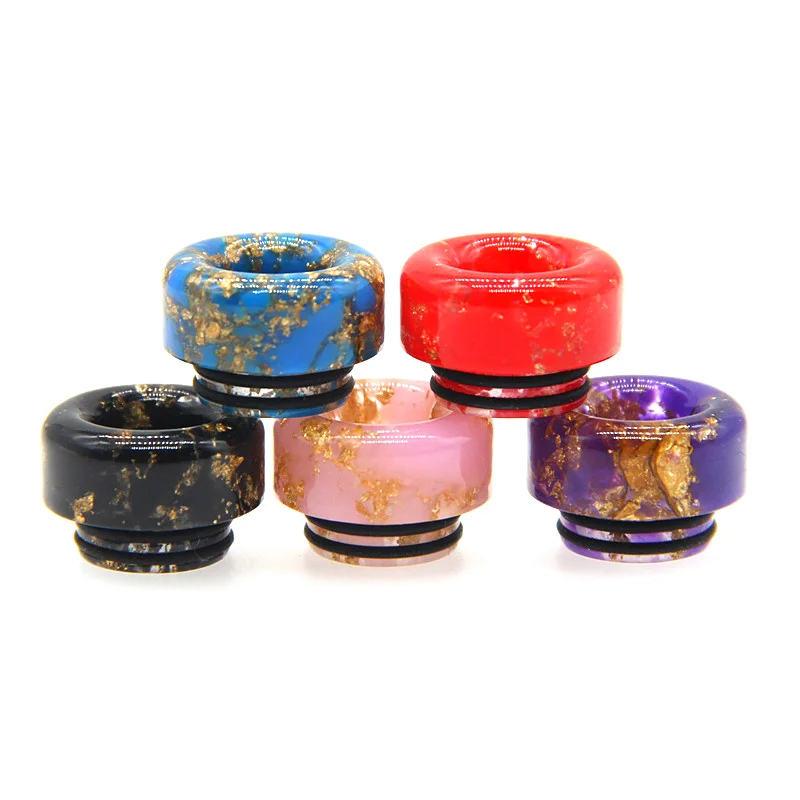 

E-XY 810 Drip Tip Vape resin driptip Ecigarette wide bore Mouthpieces for Vape Tank Vaporizer Atomizer 1pcs