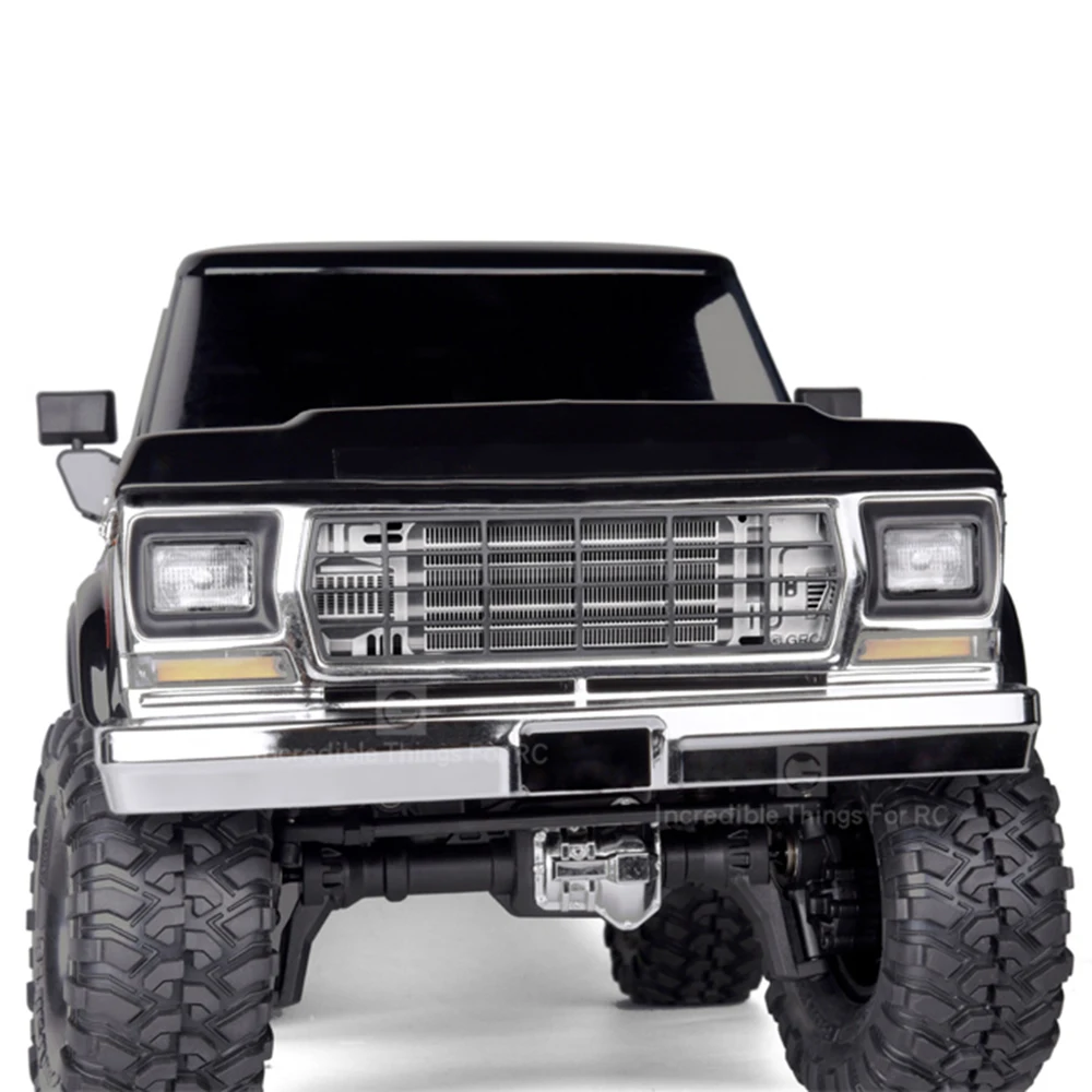 Металлическая впускная решетка INJORA крышка для 1/10 RC Crawler TRAXXAS TRX4 Bronco 82046 4|Детали и