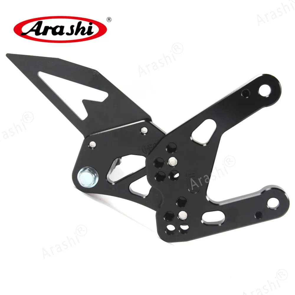 Arashi мотоциклетная Подножка для YAMAHA YZF R1- CNC Регулируемые подножки Rider Rearset YZF-R1 R1M R1S RN32