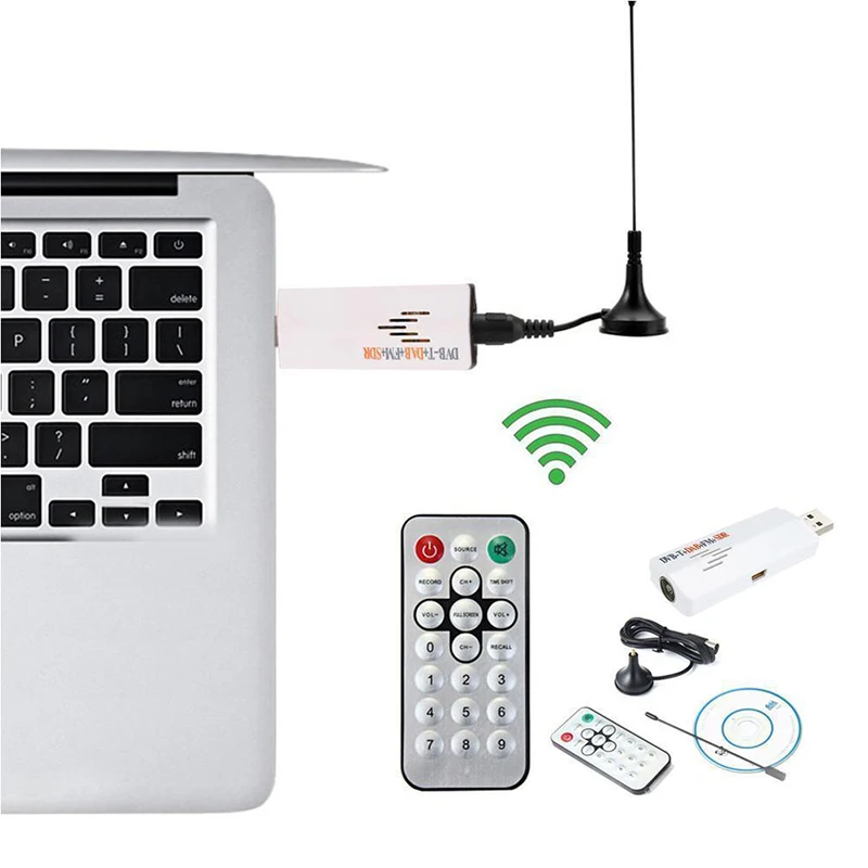 Цифровой ТВ ресивер DOITOP HD DVB T для компьютера планшета Windows 7 Mini USB 2 0 тюнер SDR DAB FM