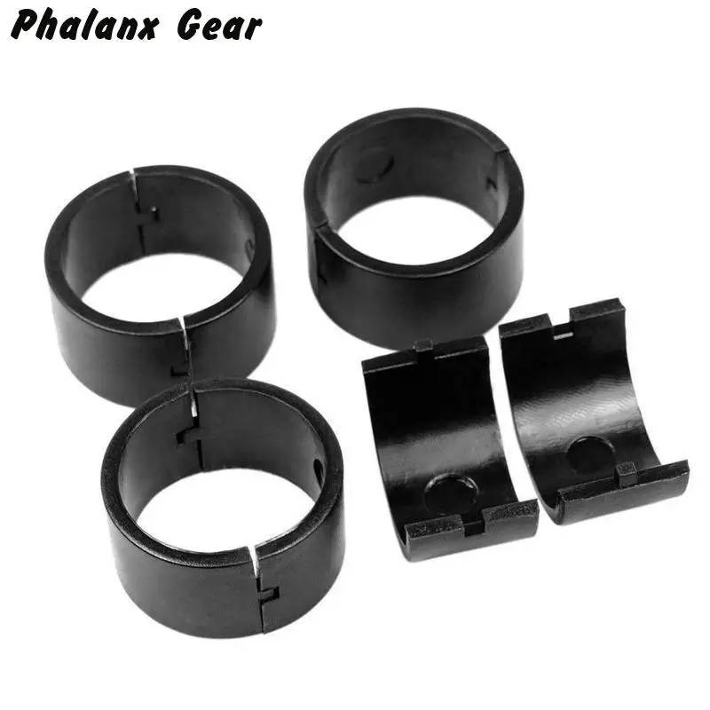 1 шт. 25 мм кольцо с креплением в виде фонарика вставок Вивер Пикатинни адаптер для