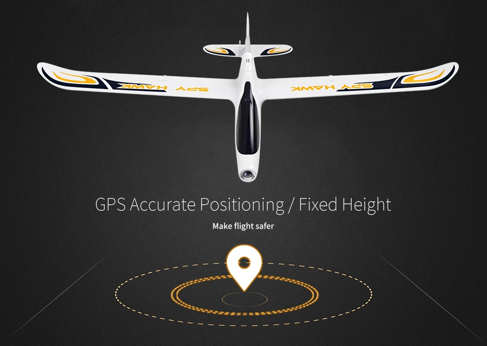 Hubsan H301S HAWK 5,8G FPV 4CH RC модель самолета с gps модулем с 1080P HD камерой lcd профессиональный бесщеточный самолет игрушка RTF
