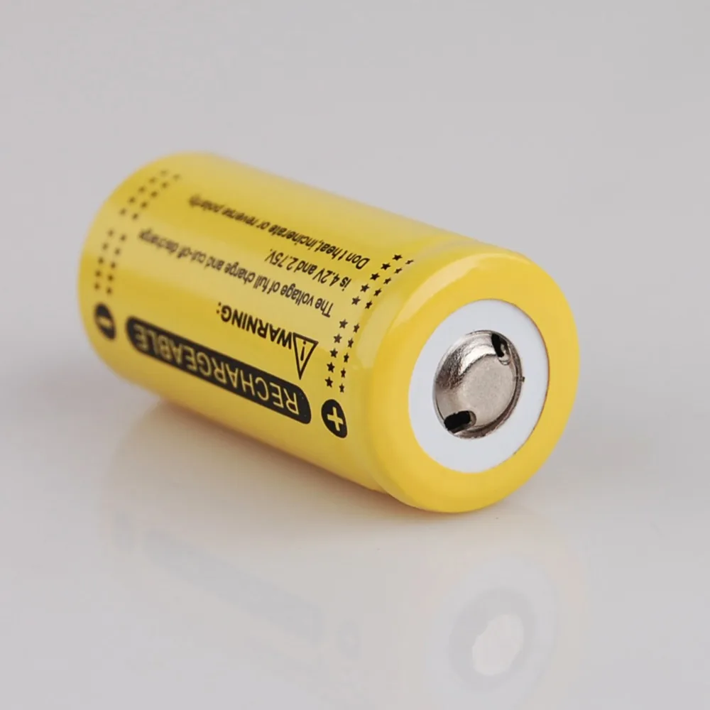 1 шт. Cr123a 3 7 v 1200mah 16340 защищенная литий ионная аккумуляторная батарея для