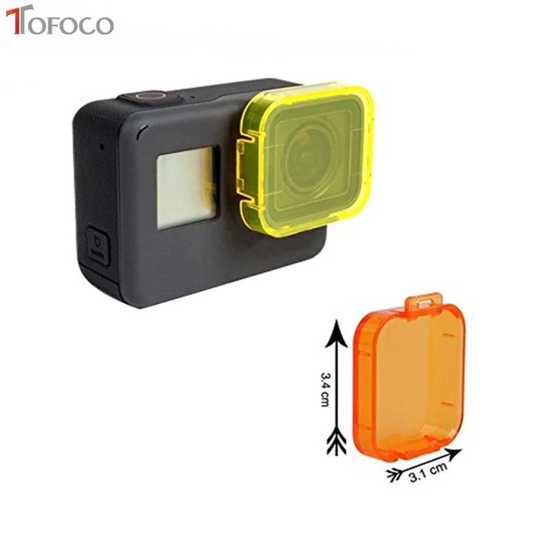 2017 New Arrival Rushed Follow Focus Photography Steadycam Tofoco For Gopro Hero 5 Accessories Diving Filters Lens 6pcs | Электроника