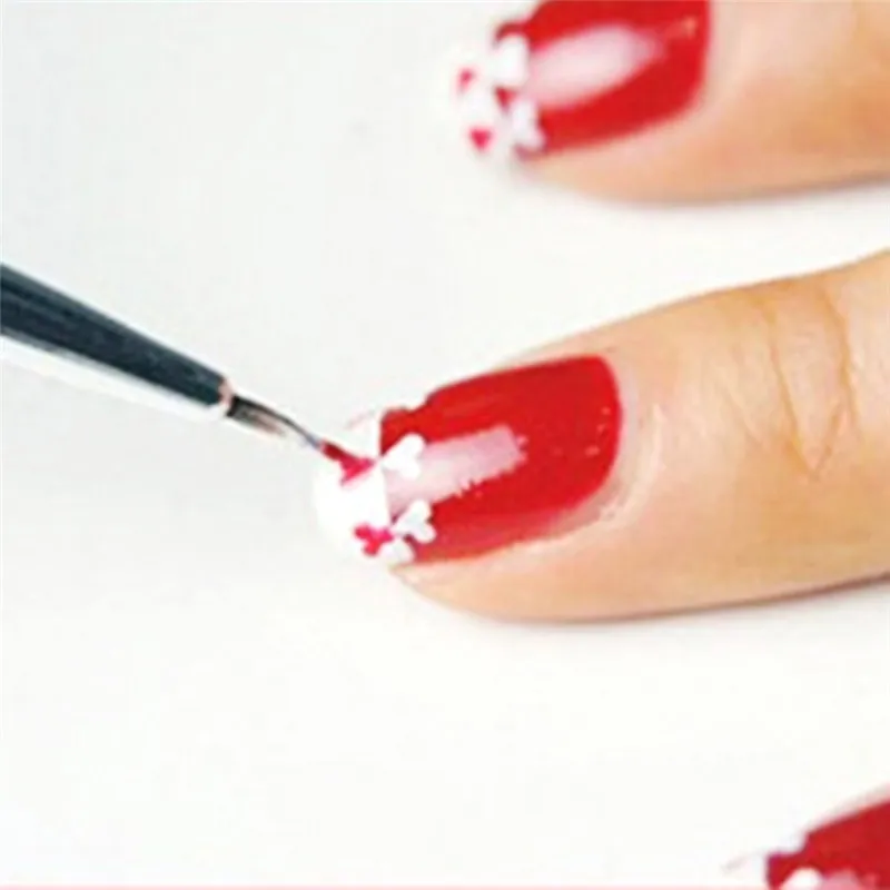 3 Размеры полосы широкая линия нажмите с силой так Кисть Nail Art Image рисунок УФ Гель
