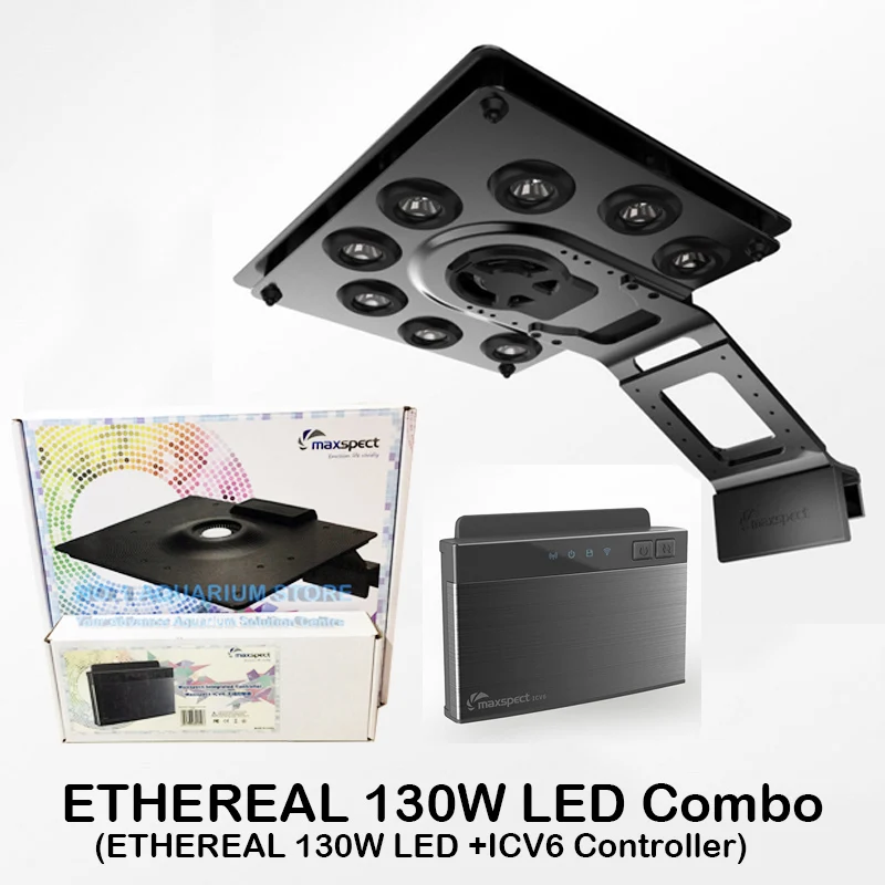 E5 and V6 MAXSPECT 130W Светодиодный светильник для аквариума морской коралловый риф SPS/LPS светильник для аквариума - Цвет: E5 and V6