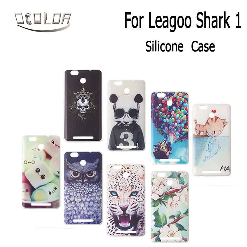 Ocolor для LEAGOO Shark 1 телефонные чехлы защитные красочные силиконовый чехол