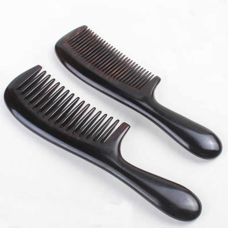 Pentes de Cabelo Ferramentas de Estilo de Cabelo Beleza da Saúde Alta Qualidade Africano Ébano Natural Clássico Sândalo Não-estática Massagem