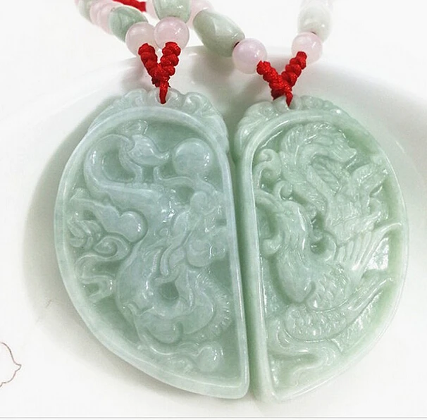 + Кулон из натурального дракона для влюбленных | Украшения и аксессуары