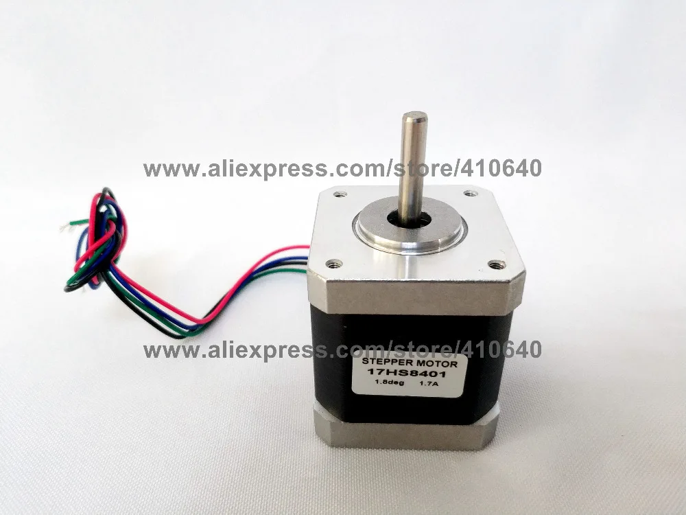 1 шт. Заводская доставка Nema17 шаговый двигатель 17HS8401 L48 mm1.8deg 7 A 52N. См 4 провода шаг