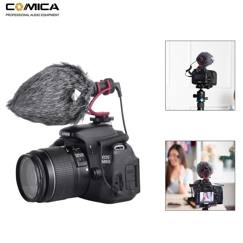 Comica CVM-MF3 высококачественный микрофон Dead Cat Wind Muff для RODE Video Micro COMICA CVM-VM10II, для BOYA BY-MM1 и т. Д