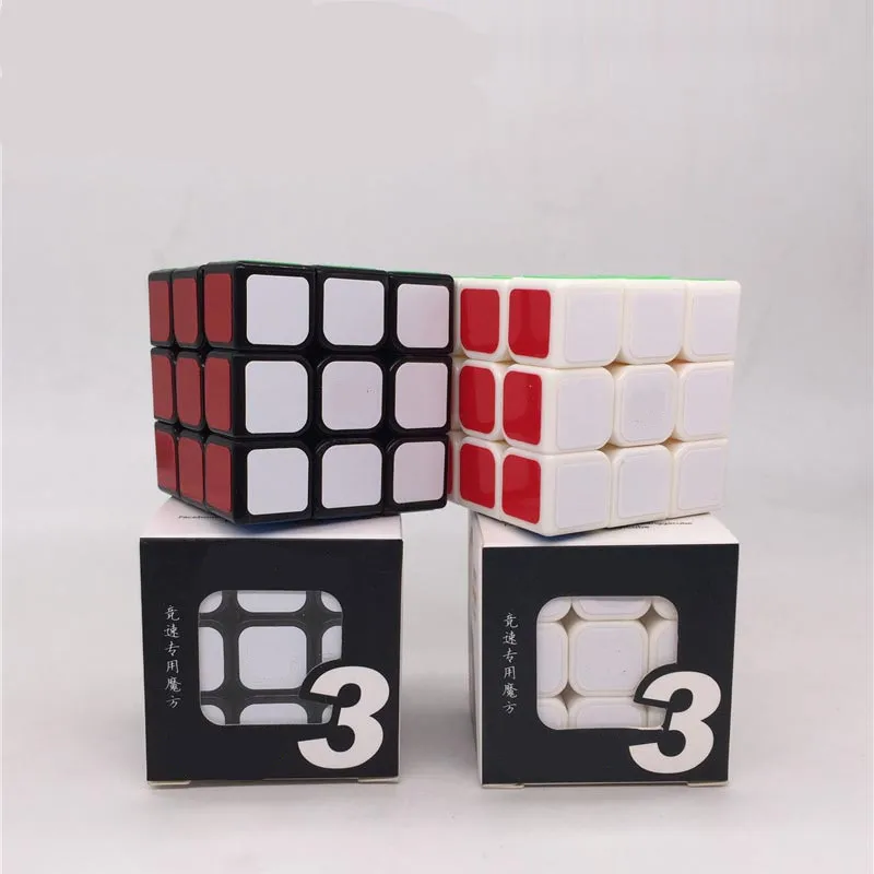Волшебные кубики, профессиональные, 3x3x3, 5,6 см, стикер, скорость, твист, головоломка, игрушки для детей, подарок, волшебный куб
