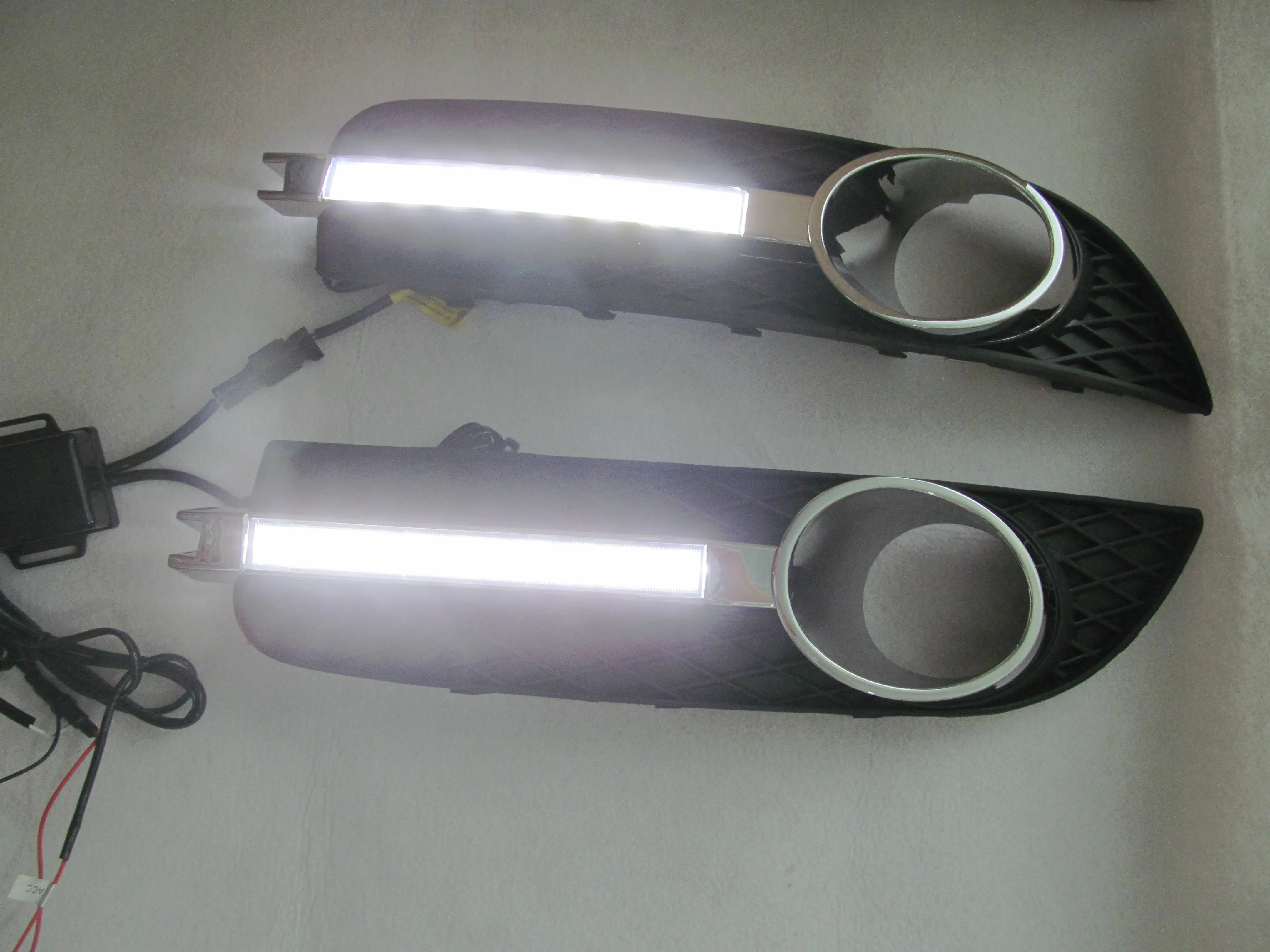 2 шт./компл. светодиодный LED DRL Дневной свет для Buick Regal 2009-2013 Габаритные огни дневного света автомобиля светодиодный противотуманная фара