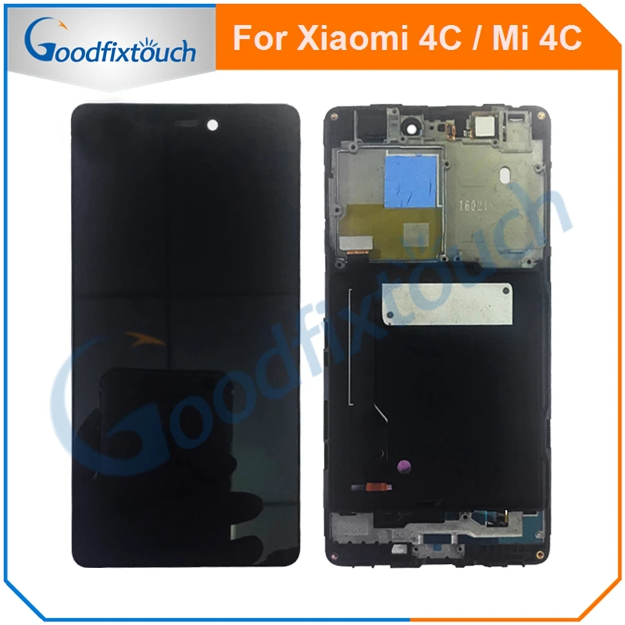Сенсорный ЖК экран для Xiaomi Mi 4C с дигитайзером и рамкой в сборе сменный дисплей Mi4C