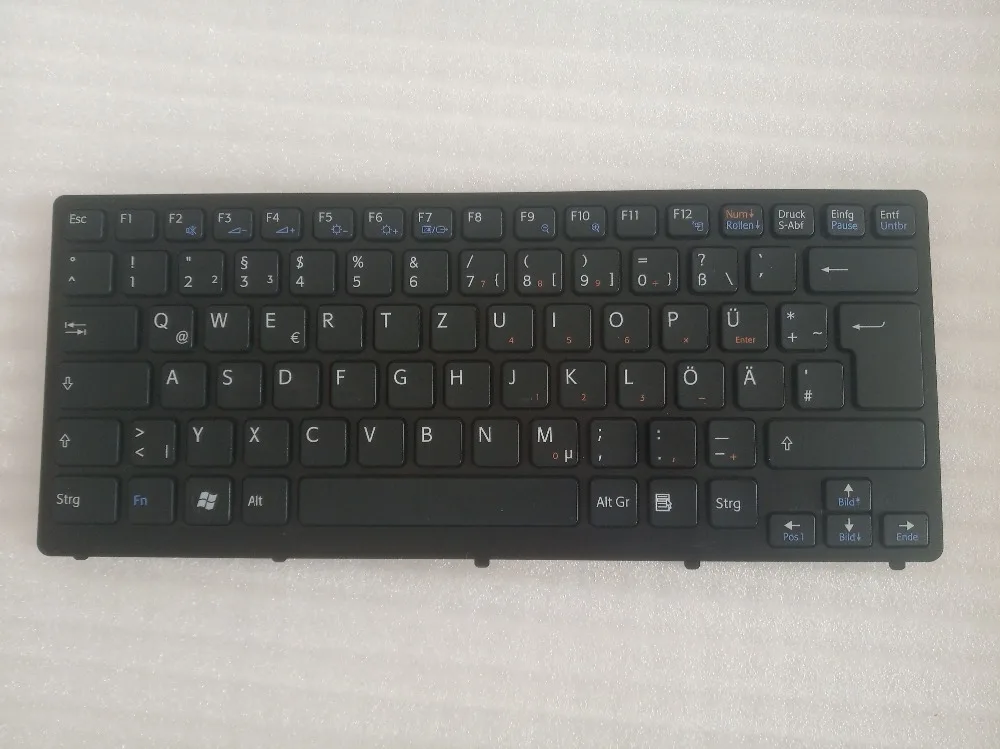 

Новая клавиатура для Sony VPC-CW Series PCG-61111L V081578B 148754621, ноутбук с поддержкой QWERTZ DE schwarz NEU