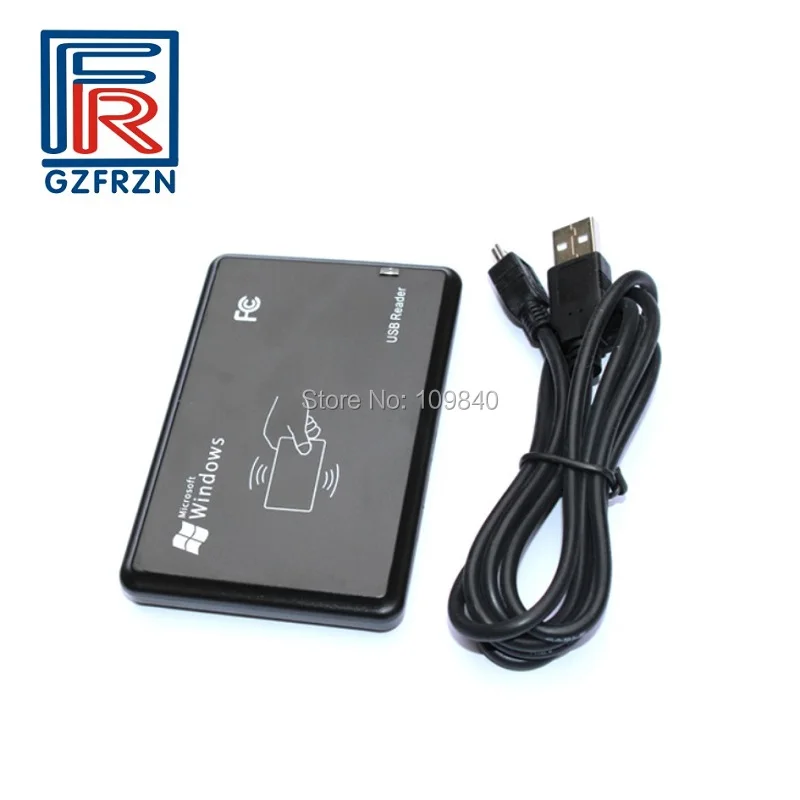 Смарт считыватель RFID карт 125 кГц черный|125khz reader|rfid card readerusb proximity sensor |
