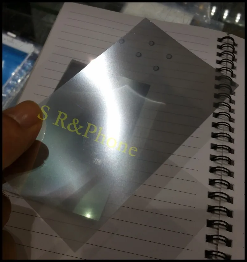 100 Шт./лот Оригинальный На Спине Поляризованный Пленка Для iPhone 5 5C 5S ЖК Нижняя