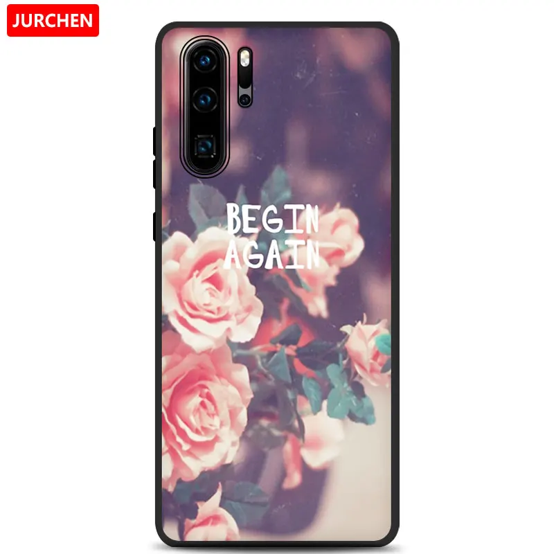 40 Чехол для телефона JURCHEN для huawei P30 Pro, чехол для huawei P30, чехол из ТПУ с рисунком, силиконовая Мягкая задняя крышка для huawei P30 P30Pro, чехол - Цвет: 40