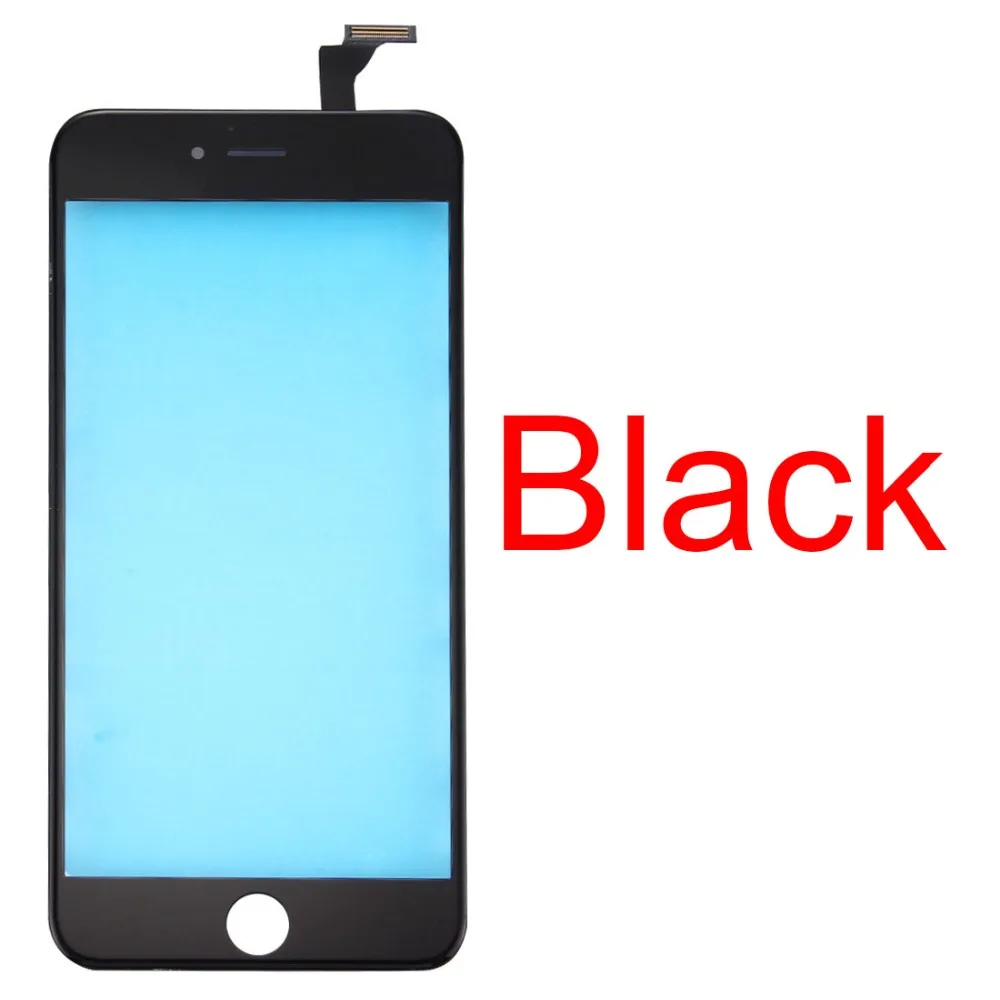 Для iPhone 6S Plus Сенсорная панель сенсорная с передней рамкой ЖК-экрана и OCA оптически