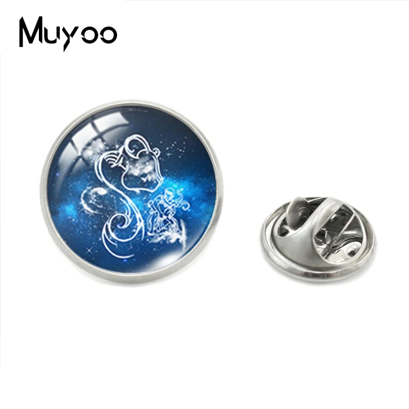 Значок для воротника со знаком Зодиака телец Модный значок на воротник зодиака